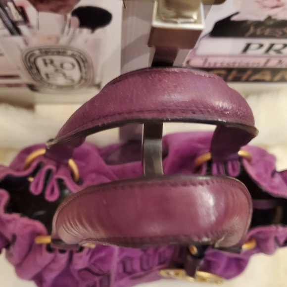 Juicy Couture Purple Hobo Handbag! *Vintage* - Picture 7 of 9